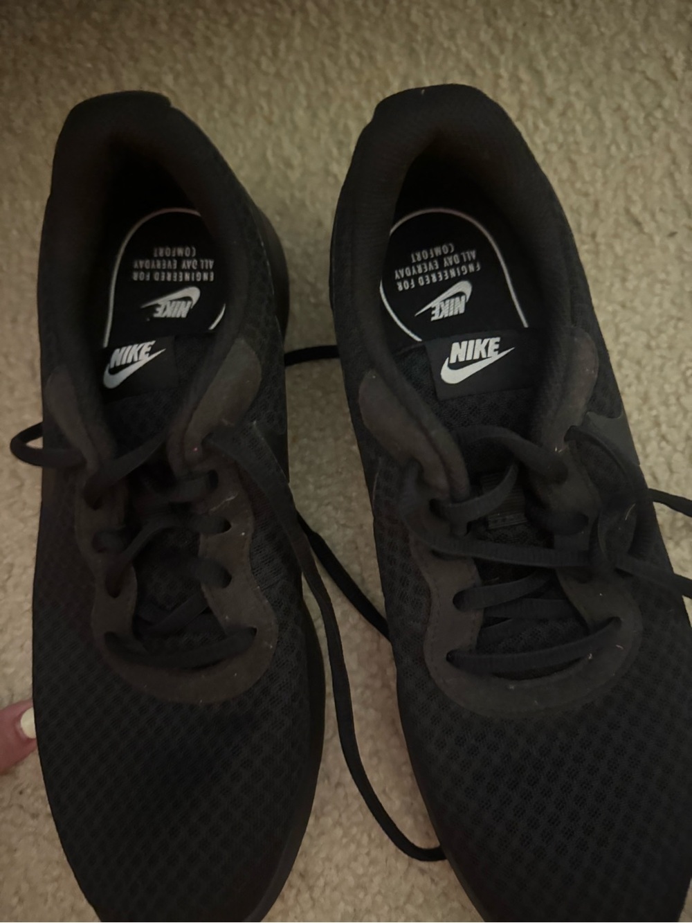 Nike Women’s Black Athletic Running Shoes